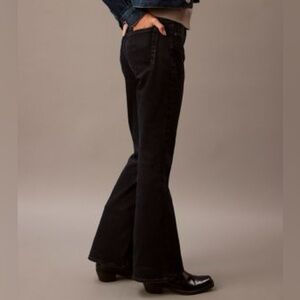 Calvin Klein Brown Corduroy Flare Pants, Size 8